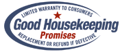Limited warranty to consumers * Good Housekeeping Promises * replacement or refund if defective